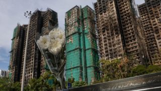 Bamboo Scaffolding and Hong Kong Fire: 128 Dead